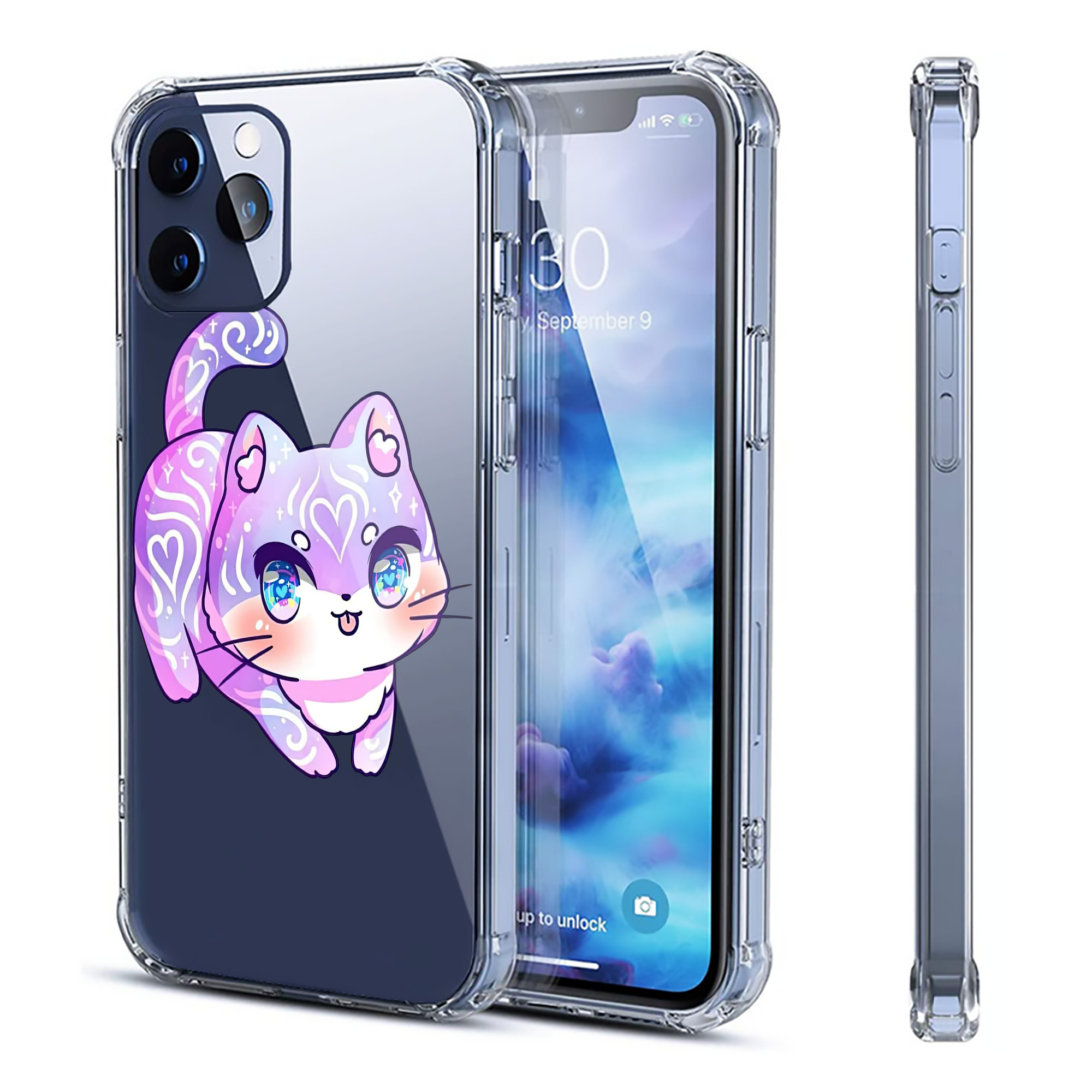 （画像用） 美少女戦士セーラームーン Sailor Moon 【iPhone 12シリーズ対応】透明スマホケース（クリアソフトケース）